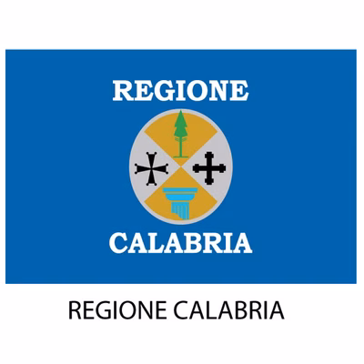 Immagine di Bandiera Regione CALABRIA cm 225x150