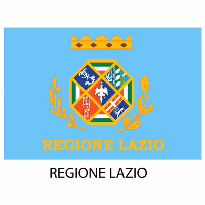 Immagine di Bandiera Regione LAZIO cm 225x150