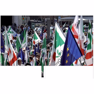 Immagine di Asta in plastica H 150 cm per bandiere diametro mm 20