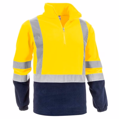 Immagine di Pile a V SOTTOZERO BRENNERO giallo/blu taglia M