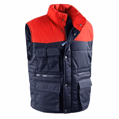 Immagine di Gilet imbottito SOTTOZERO ANTARES colore blu/rosso taglia XL