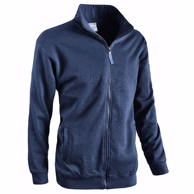 Immagine di Felpa zip lunga SOTTOZERO JUMP colore blu navy taglia XS