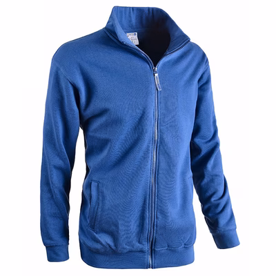 Immagine di Felpa zip lunga SOTTOZERO JUMP colore blu royal taglia M