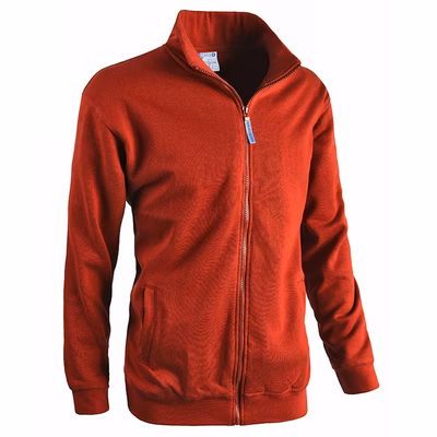 Immagine di Felpa zip lunga SOTTOZERO JUMP colore rossa taglia XL