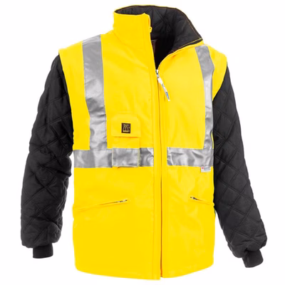 Immagine di Corpetto Autostradale Hv Con Giallo Hv taglia XXL