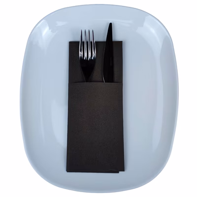Immagine di Tovagliolo piegato porta posate MCR DRY cm 40x35 colore marrone