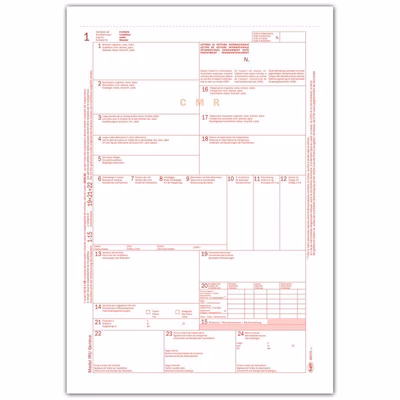 Immagine di Lettera di vettura internazionale DATA UFFICIO 881550000G 50x5