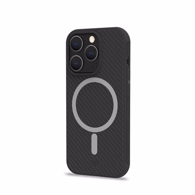 Immagine di Cover tpu + policarbonato Nero CELLY ULTRAMAG - Cover Ultra protettiva colore nero comp ULTRAMAG1056