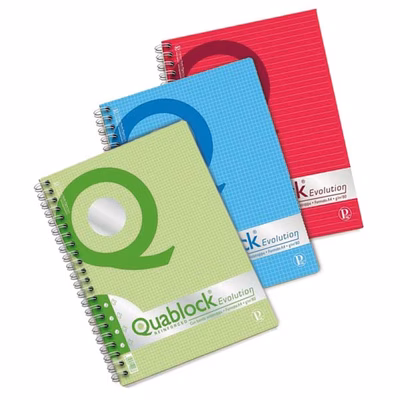 Immagine di Blocco notes PIGNA QUABLOCK EVOLUTION A4 righe ff50