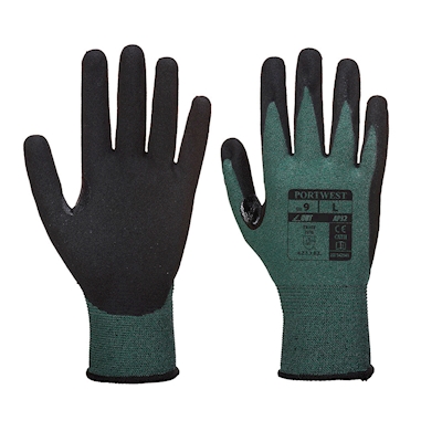 Immagine di Guanti antitaglio dexti pro PORTWEST AP32 colore nero/grigio taglia XL - paio