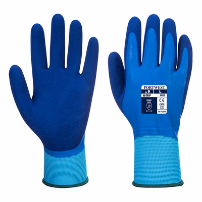 Immagine di Guanti lquid pro PORTWEST AP80 colore blu taglia XL - paio