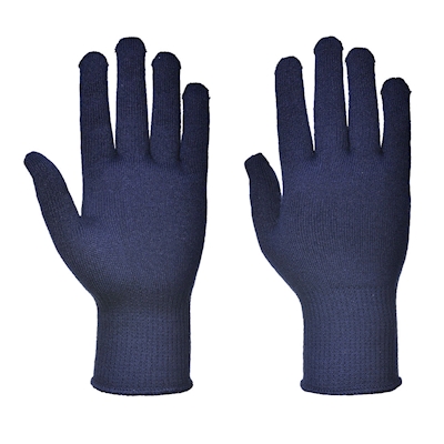Immagine di Sottoguanti termico PORTWEST A115 colore blu navy taglia XXL - paio