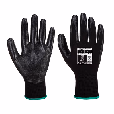 Immagine di Guanti dexti-grip PORTWEST A320 colore nero taglia L - paio