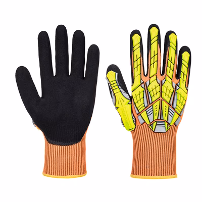 Immagine di Guanti impatto dx vhr PORTWEST A727 colore arancione taglia XL - paio