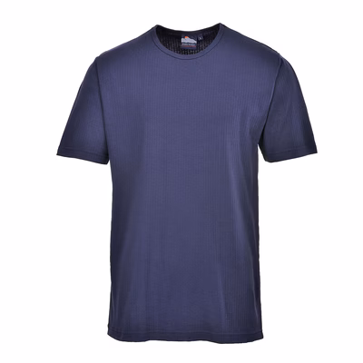 Immagine di Maglia termica maniche corte PORTWEST B120 colore blu navy taglia M