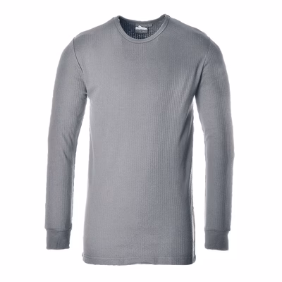 Immagine di Maglia termica manica lunga PORTWEST B123 colore grigio taglia XL