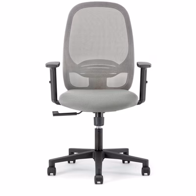 Immagine di Sedia operativa GRACE LIGHT con braccioli regolabili grigio