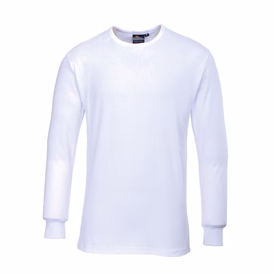 Immagine di Maglia termica manica lunga PORTWEST B123 colore bianco taglia XXXL