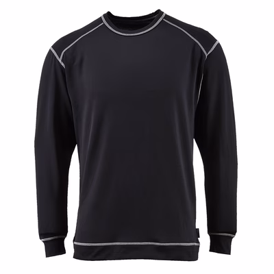 Immagine di Maglia termica antibatterica base pro PORTWEST B153 colore nero taglia XL