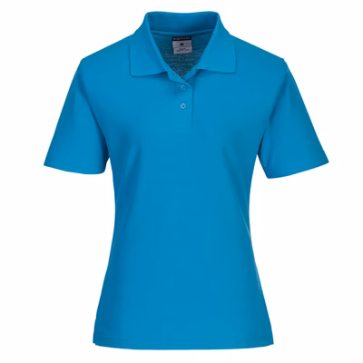 Immagine di Polo donna napoli PORTWEST B209 colore celeste taglia XS