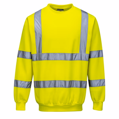 Immagine di Felpa hi-vis PORTWEST B303 colore giallo taglia M