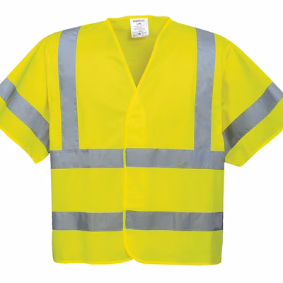 Immagine di Gilet a maniche corte hi-vis PORTWEST C471 taglia XX/3X