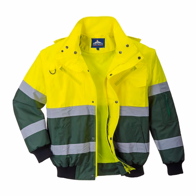Immagine di Bomber hi-vis x PORTWEST C565 colore Yellow/Green taglia L