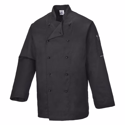 Immagine di Giacca Chef Somerset colore nero taglia XXL