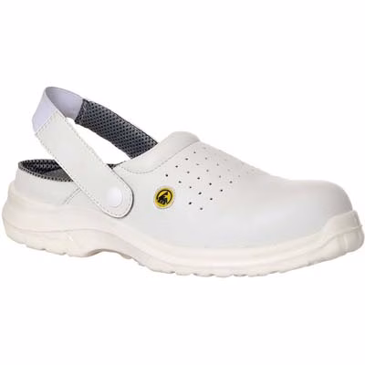 Immagine di Sandalo traforato SB AE ESD in composito PORTWEST bianco taglia 43