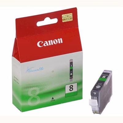 Immagine di Serbatoio Inkjet CANON CLI-8G 0627B001 verde