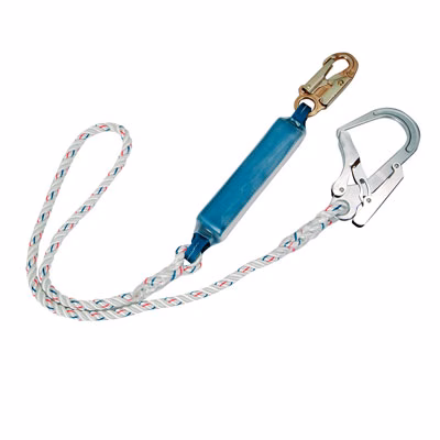 Immagine di Corda singola con assorbitore di energia PORTWEST colore bianco