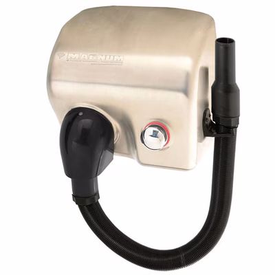 Immagine di Asciugacapelli ad aria calda MAGNUM MG88HT LEM colore inox satinato