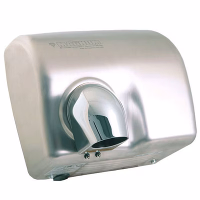 Immagine di Asciugamani elettrico a fotocellula MAGNUM 2000 Watt colore inox satinato