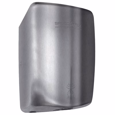 Immagine di Asciugamani elettrico a fotocellula e lampada UV SPEED MAX SM-110 650 Watt colore inox satinato