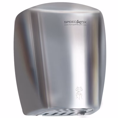 Immagine di Asciugamani elettrico a fotocellula e generatore di anioni SPEED MAX SM-200 700 Watt inox lucido