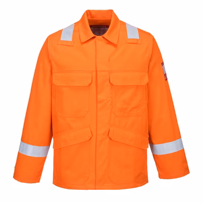 Immagine di Giacca plus bizflame PORTWEST FR25 colore arancione taglia XXXL