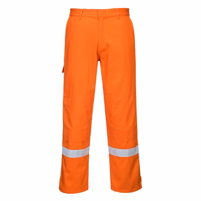 Immagine di Pantaloni bizflame plus PORTWEST FR26 colore arancione taglia XXXL