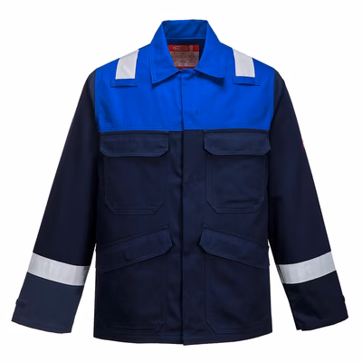 Immagine di Giacca plus bizflame PORTWEST FR55 colore Navy/Royal taglia M