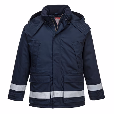Immagine di Giacca invernale antistatica PORTWEST FR59 colore blu navy taglia XXL