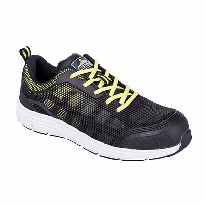Immagine di Calzatura bassa PORTWEST TOVE STTLITE S1P nero/verde taglia 44