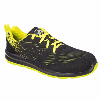 Immagine di Calzatura bassa PORTWEST AIRE TRAINER S1P nero/verde taglia 36