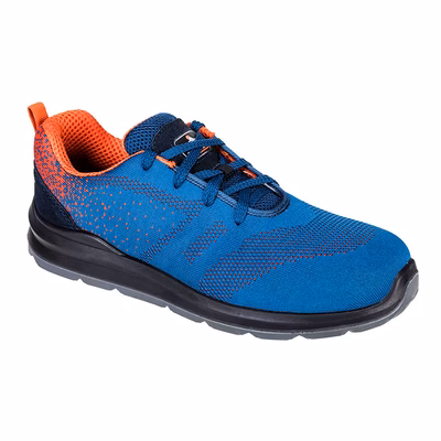 Immagine di Calzatura bassa PORTWEST AIRE TRAINER S1P blu/arancione taglia 37