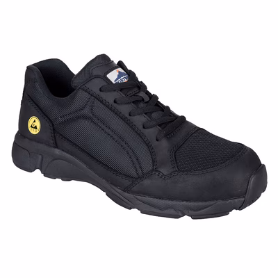 Immagine di Calzatura bassa sportiva PORTWEST TESS ESD S1P nero taglia 47