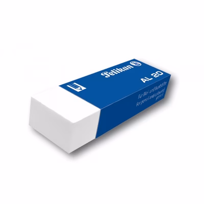 Immagine di Gomma per matita PELIKAN AL20 bianca