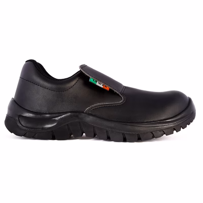 Immagine di Mocassini bassi S2 in Microfibra nero taglia 46