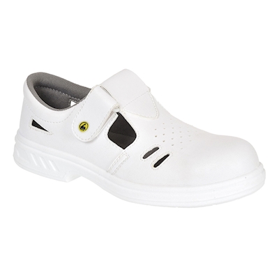 Immagine di Sandalo ebro ESD S1 steelite classe 3 PORTWEST FW48 bianco taglia 36