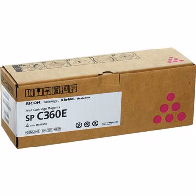 Immagine di Toner Laser RICOH SPC360E 408190 magenta 900 copie