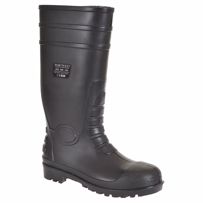 Immagine di Stivale PORTWEST TOTAL SAFETY WELLINGTON S5 nero taglia 45