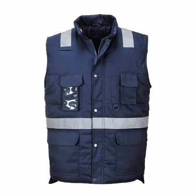 Immagine di Gilet imbottito iona PORTWEST F414 colore blu navy taglia L