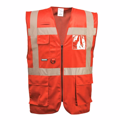 Immagine di Gilet iona executive PORTWEST F476 colore rosso taglia S